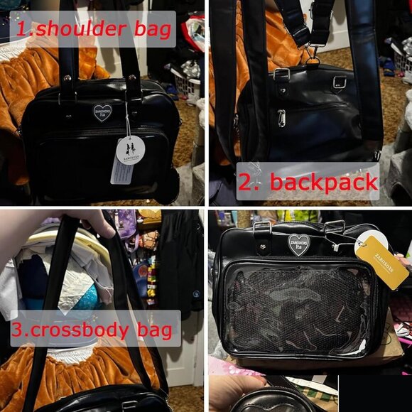 Ita Bag Crossbody Handbags Kawaii Shoulder Purse Square Backpack with Insert Ani - Picture 2 of 7